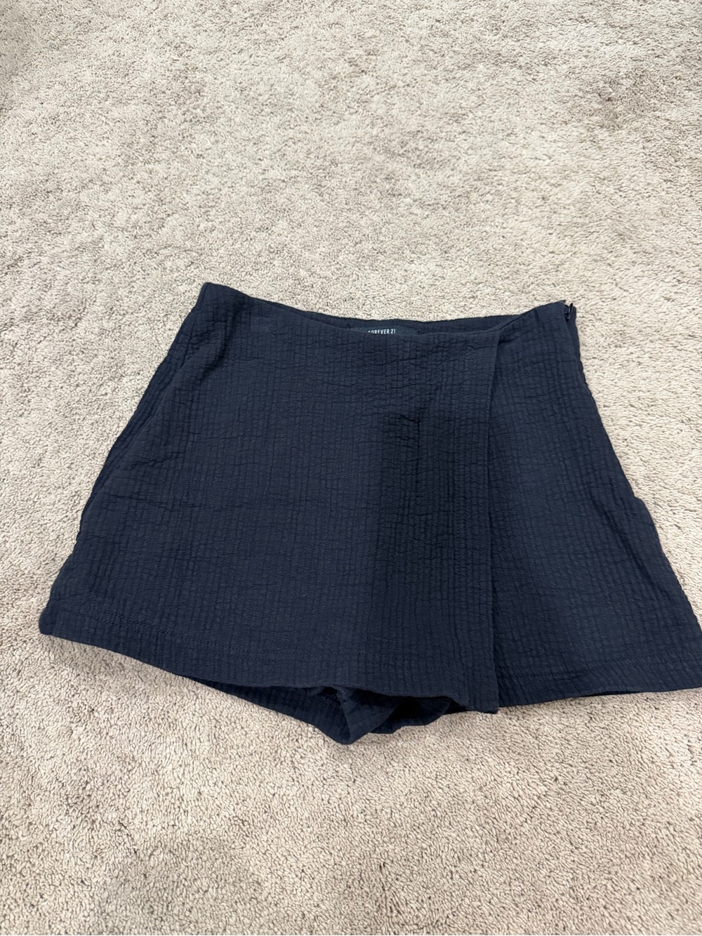 Forever 21 Black Mini Skort, Size XS